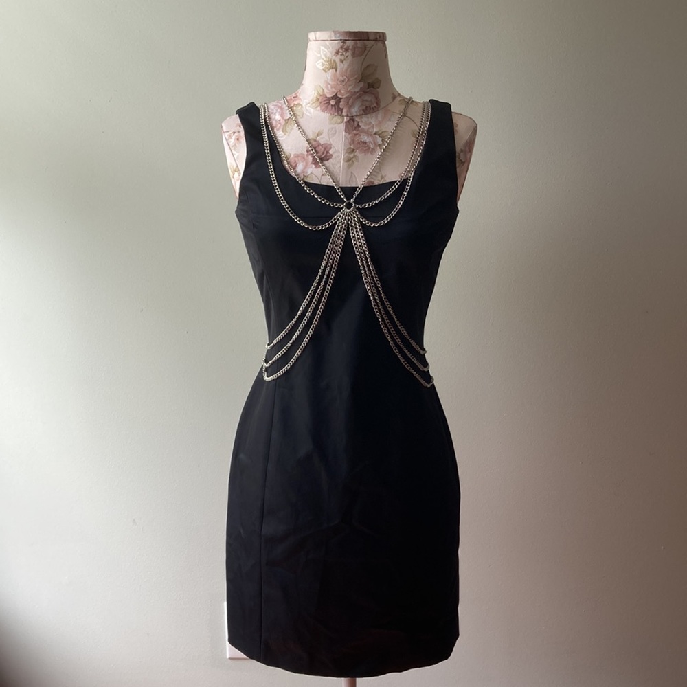 Express Black Sheath Dress